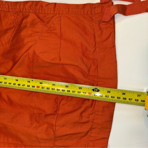 2/$30 SURPLUS Men's Orange Cargo Shorts Size 32 - Picture 9 of 10